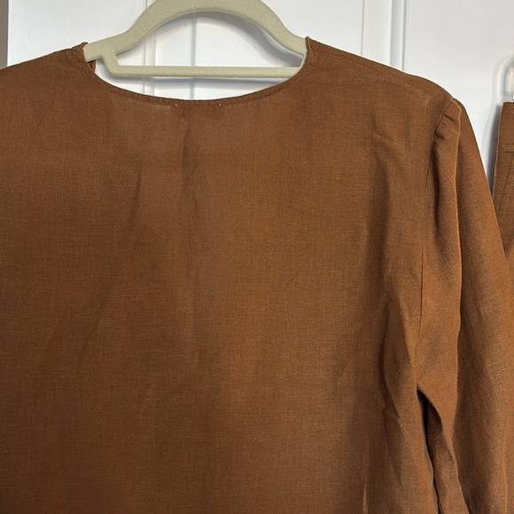 EUC ERES L'intemporel Cheri Short (sz 6) and top (sz M) in Caramelo - Picture 10 of 11